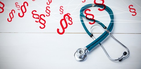 Composite image of vector icon of section symbol