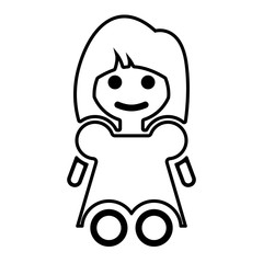 Spielzeug Icon - Puppe 