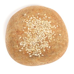 Realistic 3D Render of Sesame Roll
