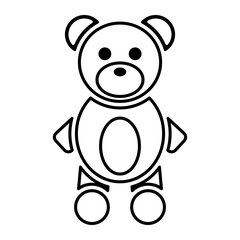 Spielzeug Icon - Teddybär