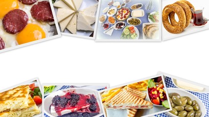 Türk Kahvaltısı Kolaj