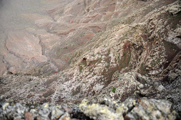 landschaftsaufnahmen der canarischen insel lanzarote