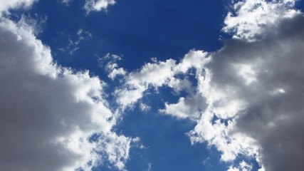 Fototapeta premium Clouds Taking Shape of Europe