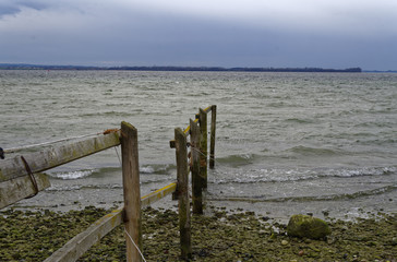 Strand mit Sand an der deutschen Ostseek&uuml;ste in Deutschland