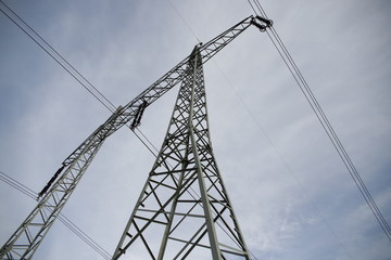 high voltage power lines