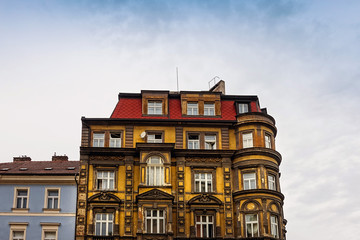 Fototapeta premium Old Town ancient architecture in Prague, Czech Republic