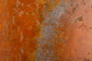 Rusty background with stains and scratches