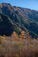 Autumn is the best beautiful season at Kamikochi.