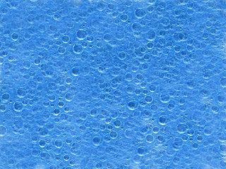 Blue abstract background - water drops