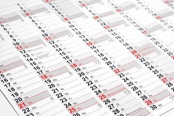 Wandkalender