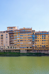 Apartment building by the river