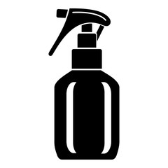 Fototapeta premium Spray bottle icon, simple style