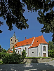 Obraz premium Horni Plana church