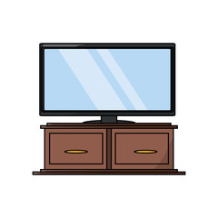 flat television icon