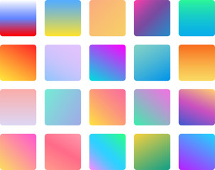 Gradient vector icon