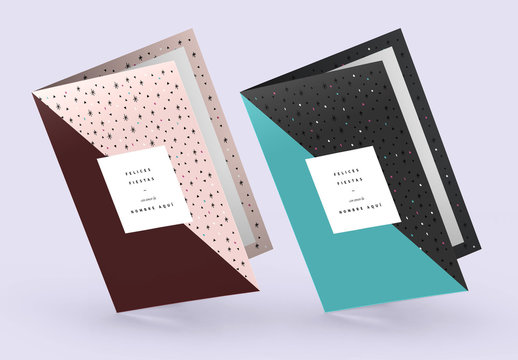 Dise&ntilde;o de tarjeta festiva alegre