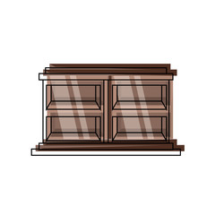 empty shelves unit icon