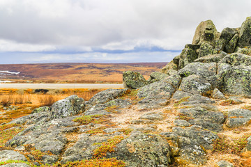 Rock Formations next to Dalton Highway