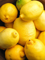 Arrangement of bright fruits