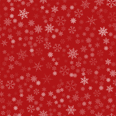 frame of snowflakes. Christmas festive background. To design posters, postcards, greeting, invitation for the new year.