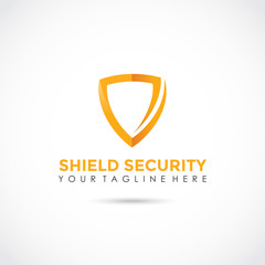 Shield Security Logo Design. Vector Illustrator Eps.10