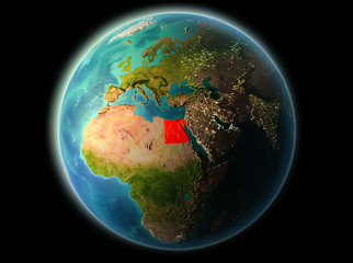 Egypt in the evening