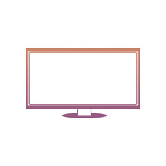 flat television icon