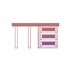 Fototapeta premium desk icon image