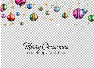 2018 Happy New Year design for your Seasonal Flyers ready to use on whatever background.