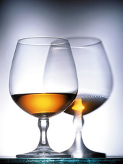 Glasses of Cognac