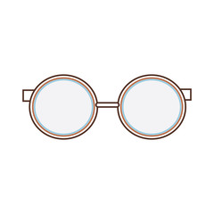 round glasses icon