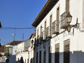 Fototapeta na wymiar Pueblo de España, Orgaz , municipio español de la provincia de Toledo, en la comunidad autónoma de Castilla La Mancha