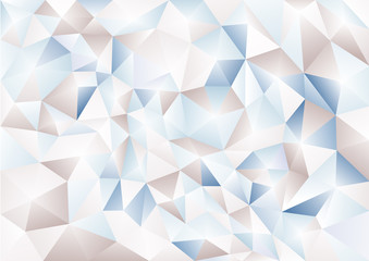 Obraz premium Abstract background in the polygonal style. Pattern of 3-d shapes.