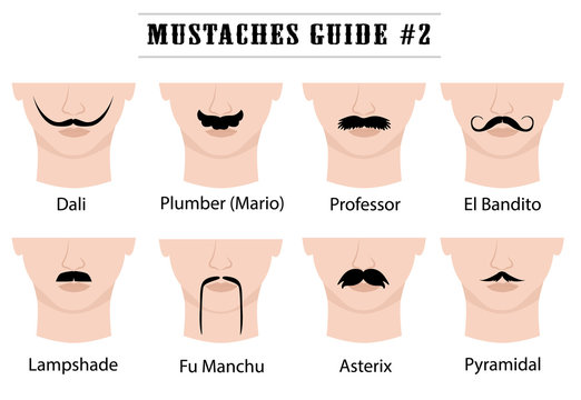 fu manchu mustache styles