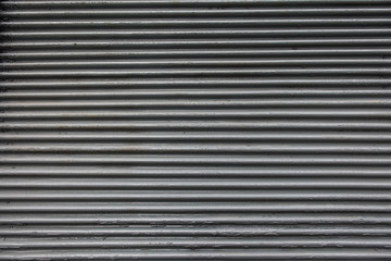 Horizontal metal lines pattern texture