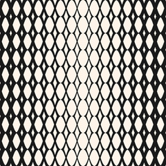 Halftone mesh seamless pattern. Modern vector monochrome geometric texture