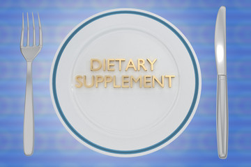Dietary Supplement concept