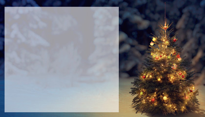 Schöner Weihnachtsbaum
