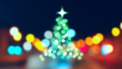 Schöner Weihnachtsbaum