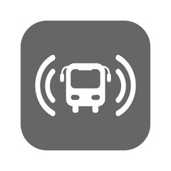 bus wi-fi vector icon