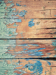 board wooden background with a shabby paint
