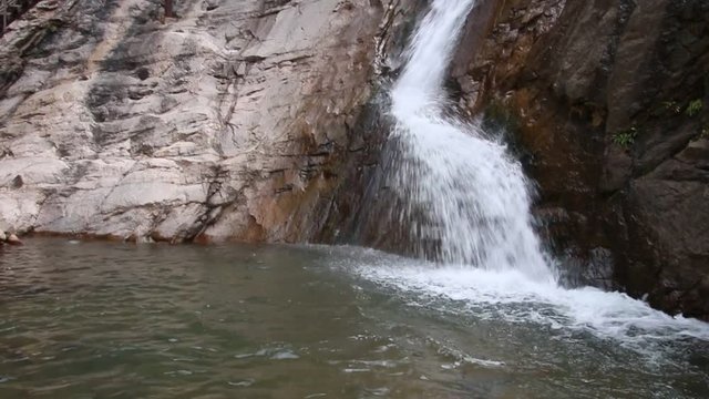 Seven Falls pool in Colorado