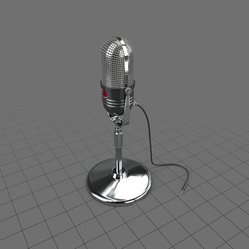 Vintage microphone