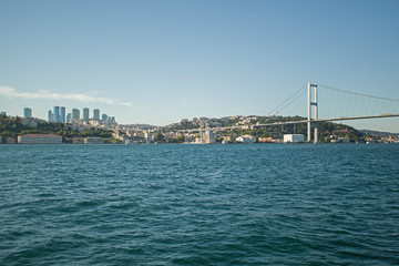 Fototapeta premium Istanbul summer luxury Bosphorus