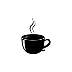 Obraz premium Coffee cup icon. Breakfast Icon. Premium quality graphic design. Signs, symbols collection, simple icon for websites, web design, mobile app