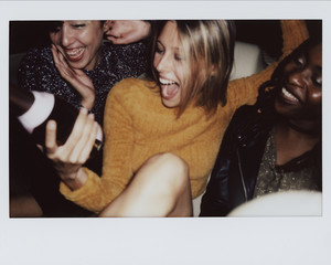 People enjoying a party