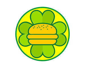 clover pop burger