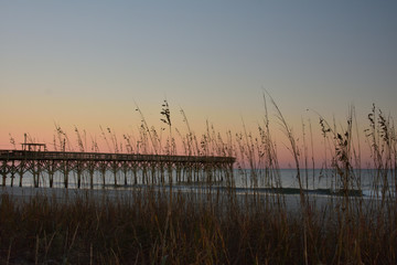 Sunset in Myrtle Beach South Carolina