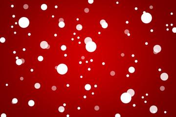 紅白雪景色の背景