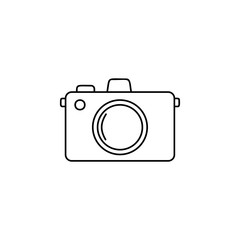 Camera line icon. Tourism and Leisure element. Premium quality graphic design. Signs, outline symbols collection, simple thin line icon for websites, web design, mobile app